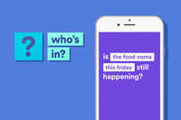Who's In: Social Planning app