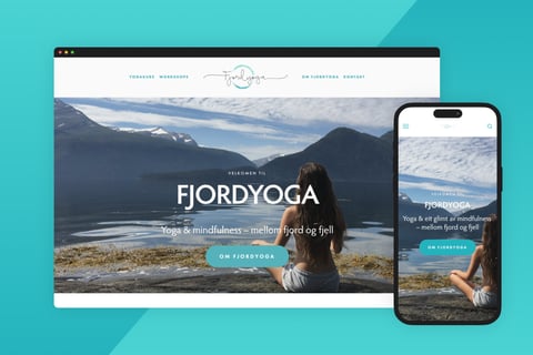 Fjordyoga | Site UI/UX Design for Increased Conversions project