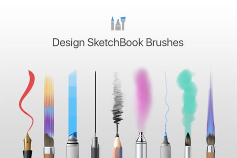 Brush Icon Design for SketchBook project
