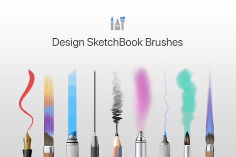 Brush Icon Design for SketchBook project