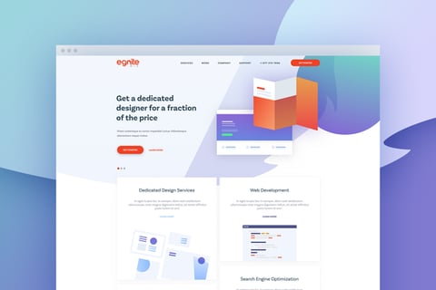 EgniteBIZ Redesign project