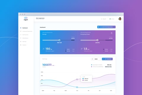 Iagon Dashboard project