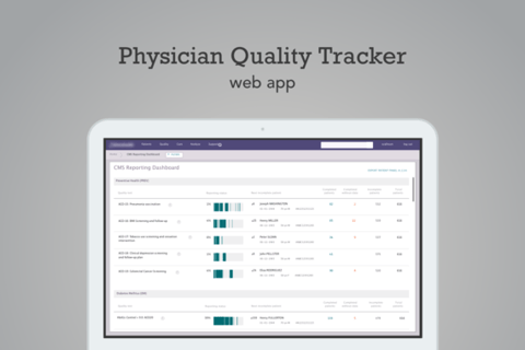 Physician Quality Tracker project