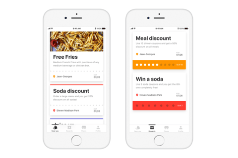 Rewards and Coupons iOS App project