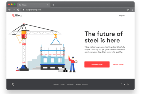 Commodity Startup Product | SaaS Two-sided Marketplace Platform project