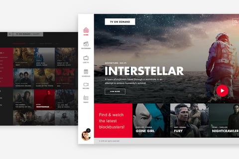 Interactive TV | Website and App project