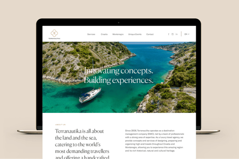 Terranautika | Brand Identity and Website project