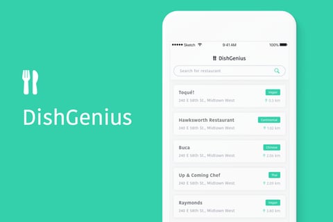 DishGenius - The Dish Rating App project
