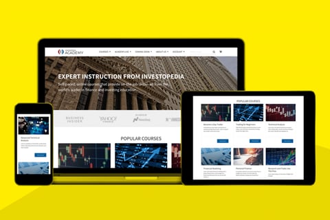 Investopedia Academy project
