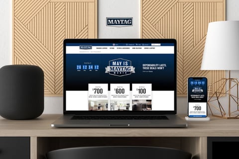 May is Maytag Month Web Experience project