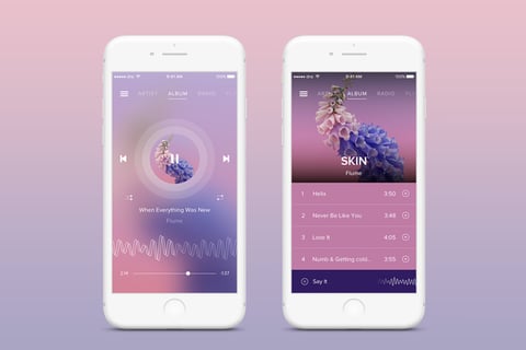 La Musica - iOS App Concept project