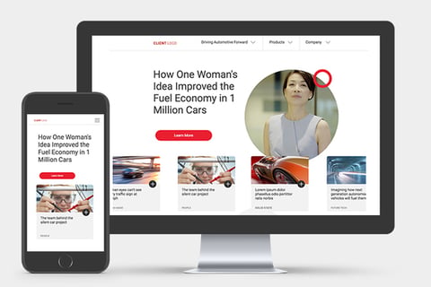 Magna International | B2B Website project