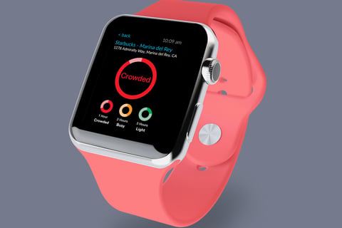 mobRadar | Crowd Detector App UX Design project