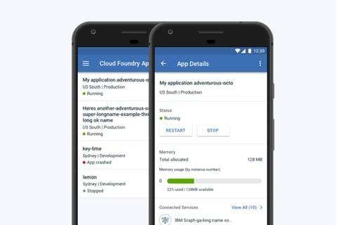 IBM Bluemix Mobile App project