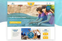 Redesigned SeaWorld Park Sites