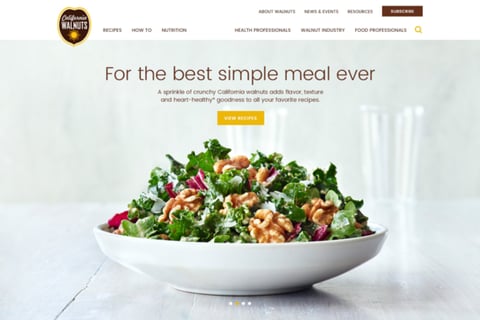 California Walnuts - Simple and Healthy Meals project