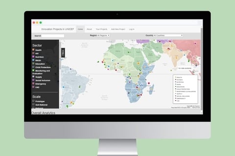 UNICEF Innovation Map project