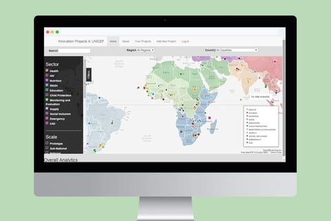UNICEF Innovation Map project