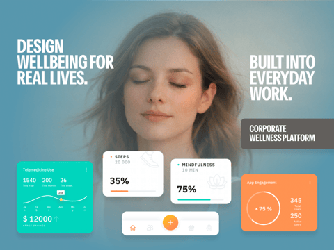 ThriveMe | Corporate Wellness App project