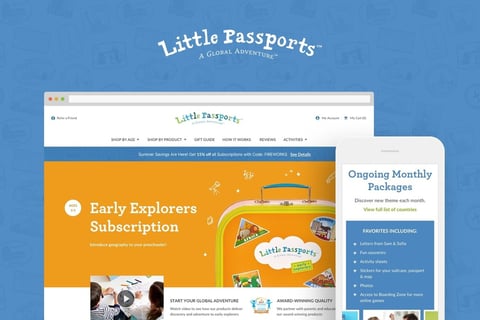 Little Passports Website project