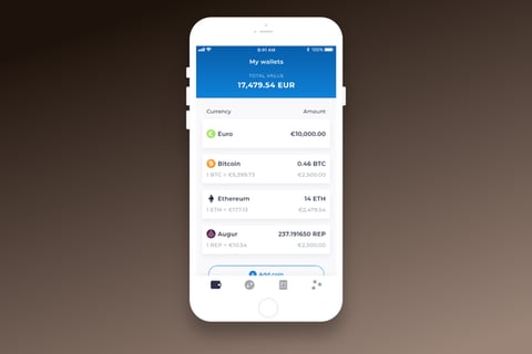 Kriptomat | Cryptocurrency Mobile App project