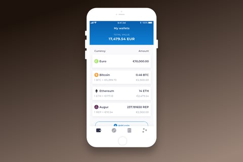Kriptomat | Cryptocurrency Mobile App project