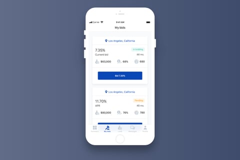 Lendico | Mobile App for Lenders and Borrowers project