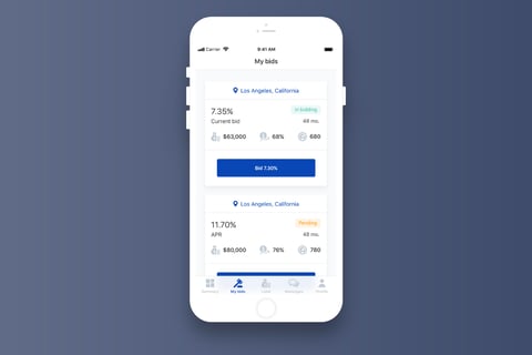 Lendico | Mobile App for Lenders and Borrowers project
