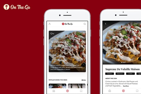 On The Go | Restaurant Recommendations Mobile App | iOS project