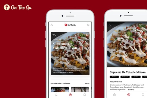 On The Go | Restaurant Recommendations Mobile App | iOS project