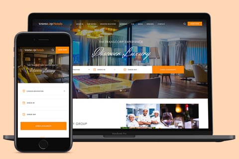Transcorp Hotels | Responsive Web Dashboard Design for a Luxury Hotel Booking Platform project