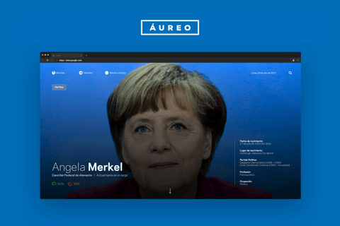 Áureo | Website UX/UI for a Digital Newspaper project