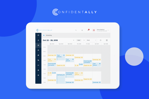 Confidentally | iPad's UX/UI and Design System Generation project
