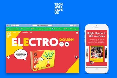 A Fun, High-performing eCommerce Platform for Tech Will Save Us project
