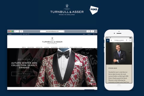 A Refined, Online Retail Experience for Turnbull & Asser project