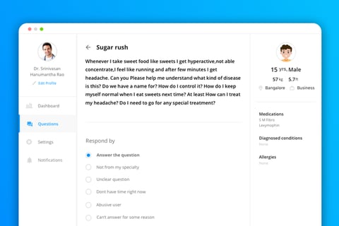 Practo Consult project