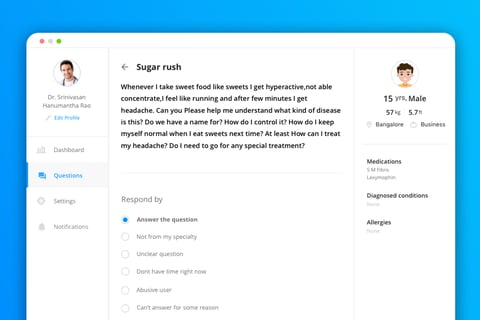 Practo Consult project