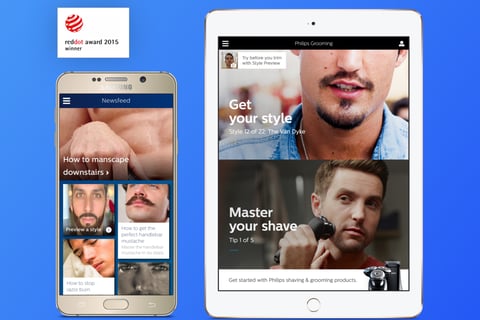 Philips Grooming App project