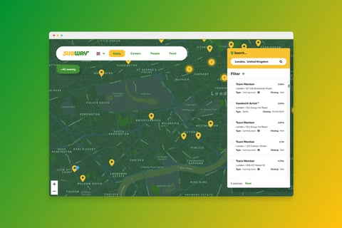 Geolocation-based Job Search project