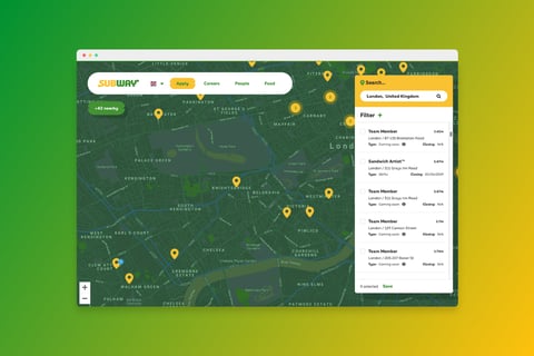 Geolocation-based Job Search project