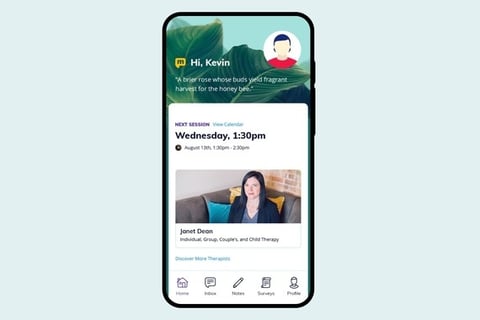 Mobile App for Online Therapy project