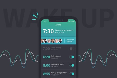 Waqapp - Smart Alarm App project