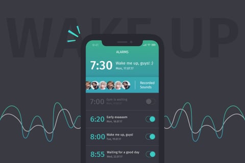 Waqapp - Smart Alarm App project