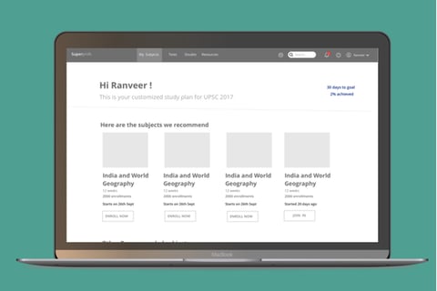 Desktop App Learning Management Platform for Competitive Exam Aspirants project