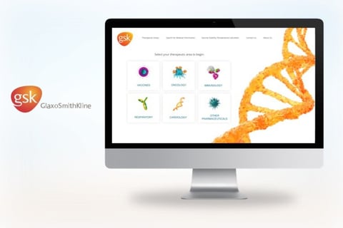 Big Pharma Microsite UX/UI project