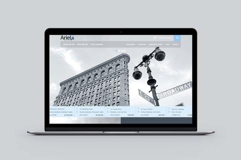 Commercial Real Estate Website project