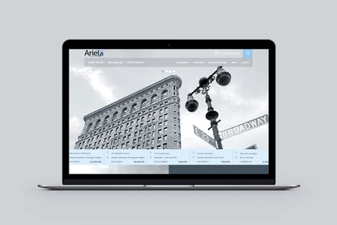 Commercial Real Estate Website project