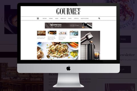 Gourmet Traveller Website Design project