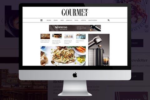 Gourmet Traveller Website Design project