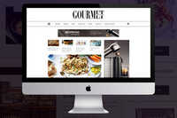 Gourmet Traveller Website Design